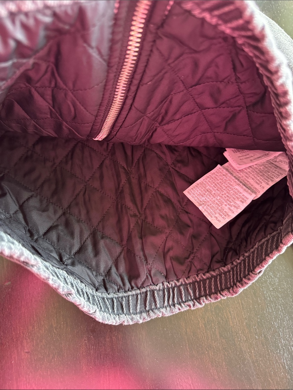 ZARA Kids Charcoal Gray Denim Zip Jacket - Picture 3 of 4